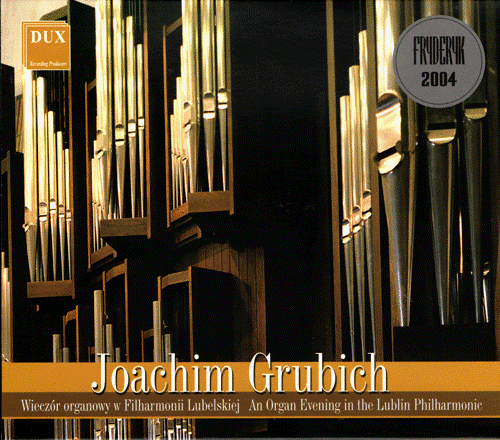 Okładka płyty: Wieczór organowy w Filharmonii Lubelskiej (2003)