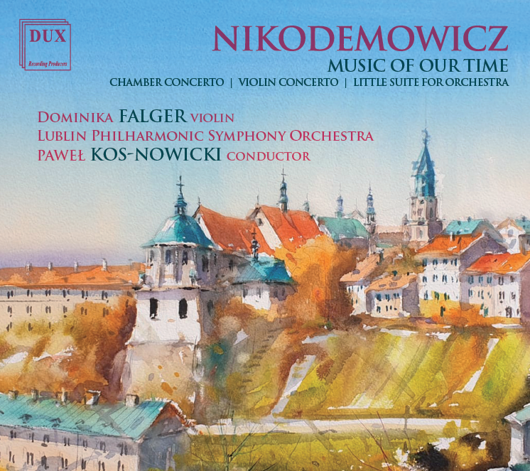 Okładka płyty: Andrzej Nikodemowicz „Muzyka naszych czasów” (2024)