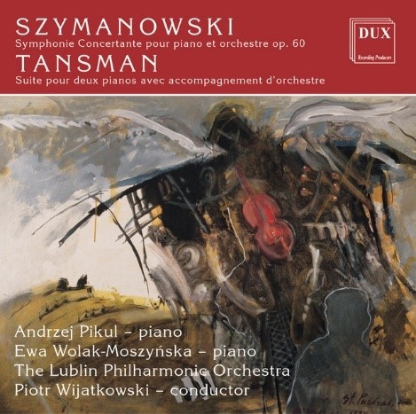 Okładka płyty: A. Tansman, K. Szymanowski (2001)